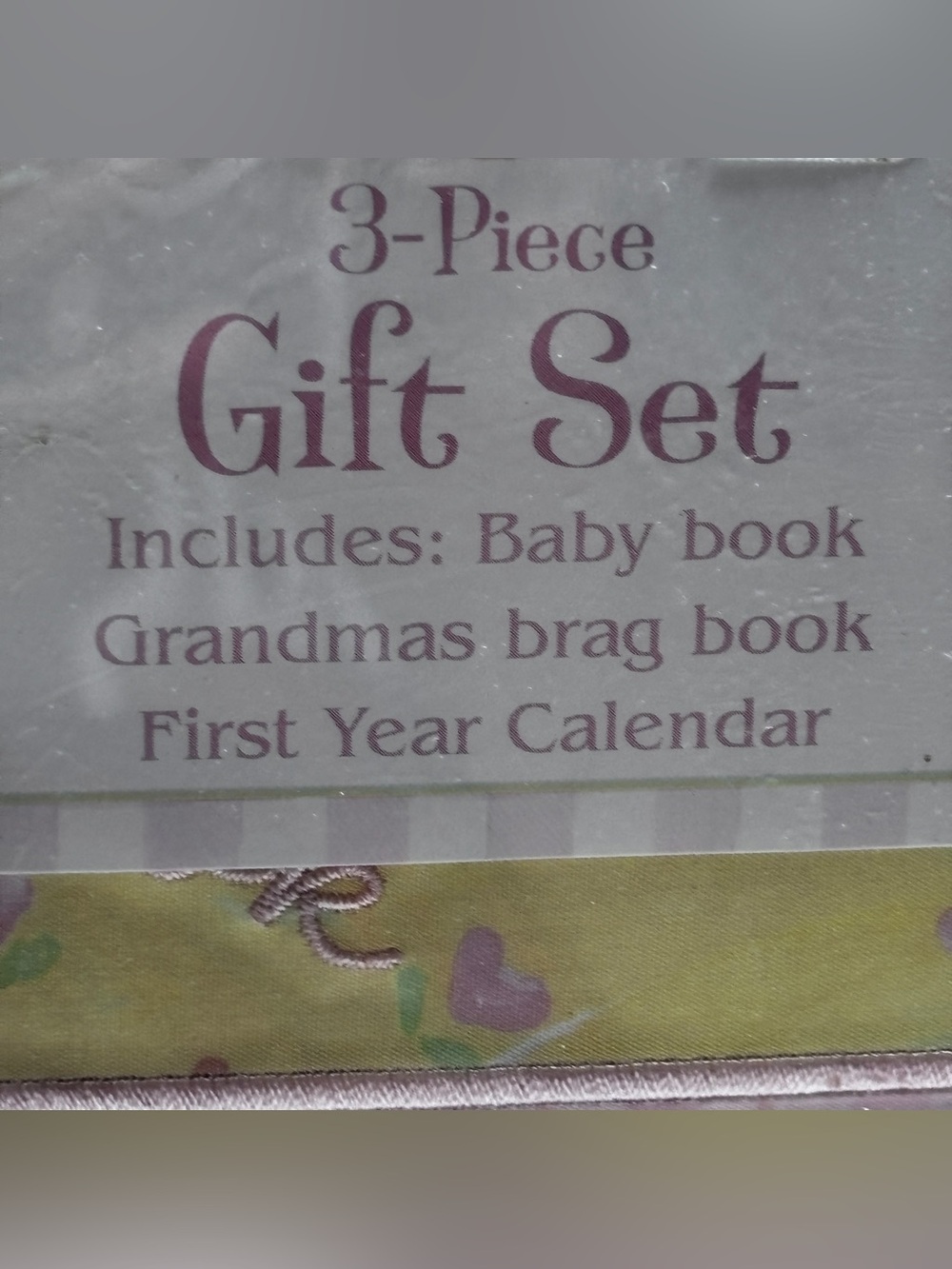 Baby Princess Memory Book Cathy Heck C.R. Gibson Grandma Brag Book Calendar 3 Pc - Picture 2 of 2